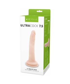 Me You Us Ultra Cock 7.5 In. Realistic Dildo Vanilla