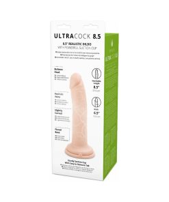 Me You Us Ultra Cock 8.5 In. Realistic Dildo Vanilla