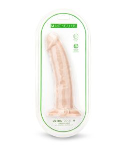 Me You Us Ultra Cock 9 In. Realistic Dildo Vanilla