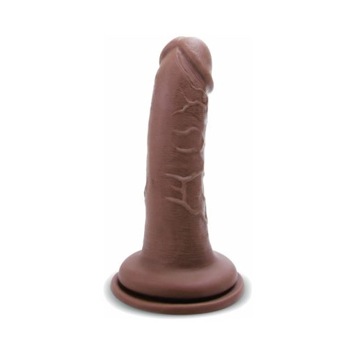 Me You Us Ultra Cock 6 In. Realistic Dildo Caramel - Image 2