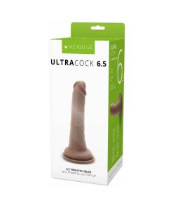 Me You Us Ultra Cock 6.5 In. Realistic Dildo Caramel