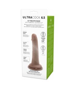 Me You Us Ultra Cock 6.5 In. Realistic Dildo Caramel