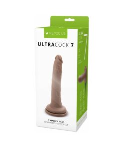 Me You Us Ultra Cock 7 In. Realistic Dildo Caramel