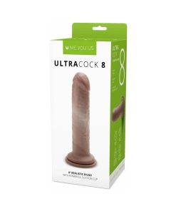 Me You Us Ultra Cock 8 In. Realistic Dildo Caramel