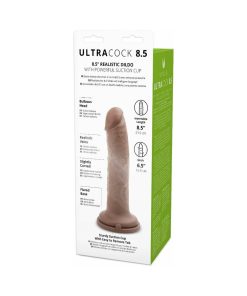 Me You Us Ultra Cock 8.5 In. Realistic Dildo Caramel