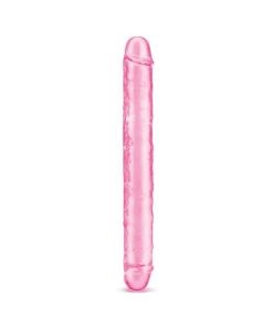 Me You Us Ultra Cock 12 In. Jelly Double Ended Dildo Pink