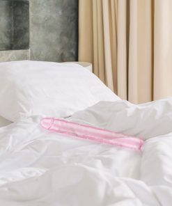 Me You Us Ultra Cock 12 In. Jelly Double Ended Dildo Pink