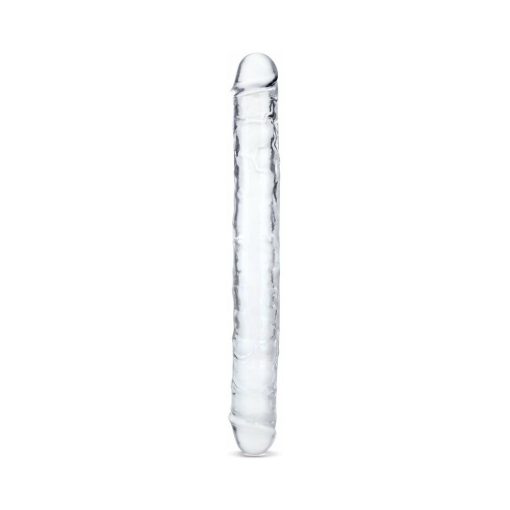 Me You Us Ultra Cock 15 In. Jelly Double Ended Dildo Clear - Image 2