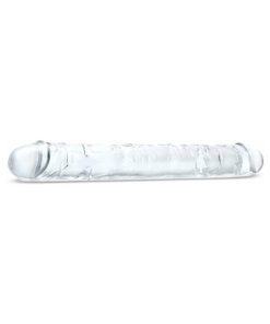 Me You Us Ultra Cock 15 In. Jelly Double Ended Dildo Clear