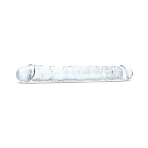 Me You Us Ultra Cock 15 In. Jelly Double Ended Dildo Clear - Image 3