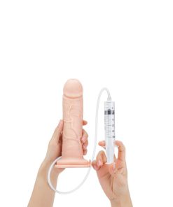 Me You Us Ultra Cock 8 In. Realistic Squirting Dildo Vanilla