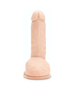 Me You Us Ultra Cock 8 In. Realistic Dual Density Dildo With Balls Vanilla