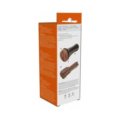 Me You Us Ultra Stroker Vagina Caramel - Image 9