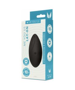 Me You Us Lay-On Vibrator Black