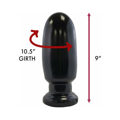 Prowler Red Thud 8 In. Anal Plug Black - Image 3