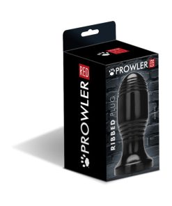 Prowler Red Ribbed Plug Black