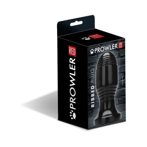 Prowler Red Ribbed Plug Black
