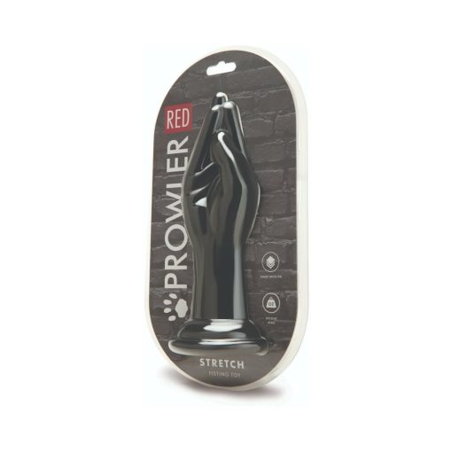 Prowler Red Stretch Fisting Dildo Black