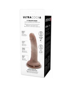 Prowler Red Ultra Cock 6 In. Realistic Dildo Caramel