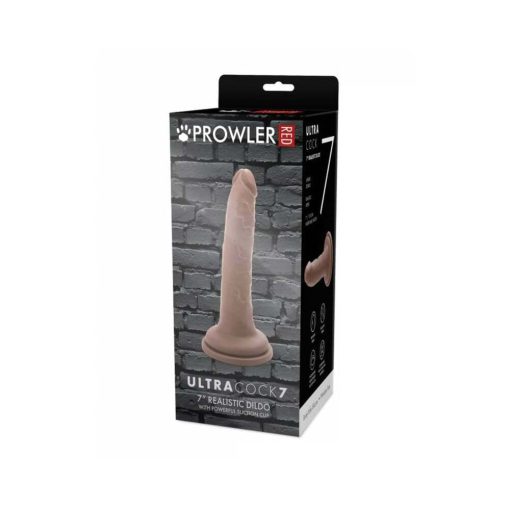 Prowler Red Ultra Cock 7 In. Realistic Dildo Caramel