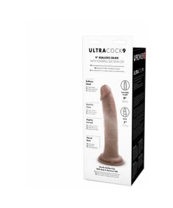 Prowler Red Ultra Cock 9 In. Realistic Dildo Caramel