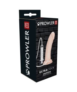 Prowler Red Ultra Cock 8 In. Realistic Squirting Dildo