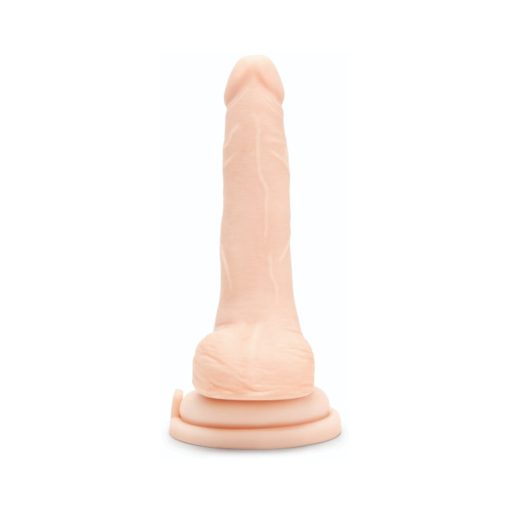 Prowler Red Ultra Cock 6 In. Realistic Dual Density Dildo With Balls Vanilla - Image 3