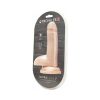 Prowler Red Ultra Cock 7 In. Realistic Dual Density Dildo With Balls Vanilla
