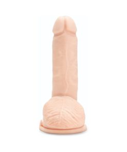 Prowler Red Ultra Cock 8 In. Realistic Dual Density Dildo With Balls Vanilla