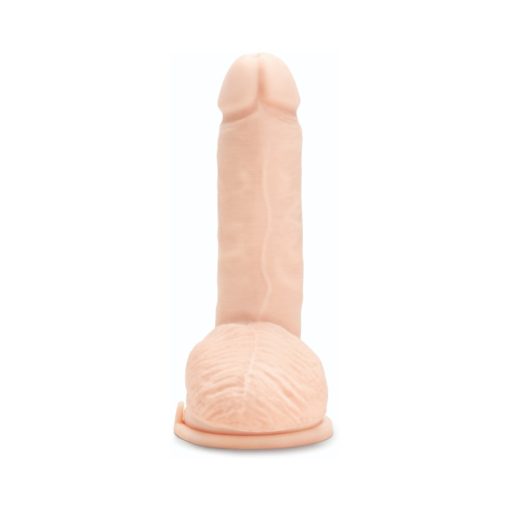 Prowler Red Ultra Cock 8 In. Realistic Dual Density Dildo With Balls Vanilla - Image 3