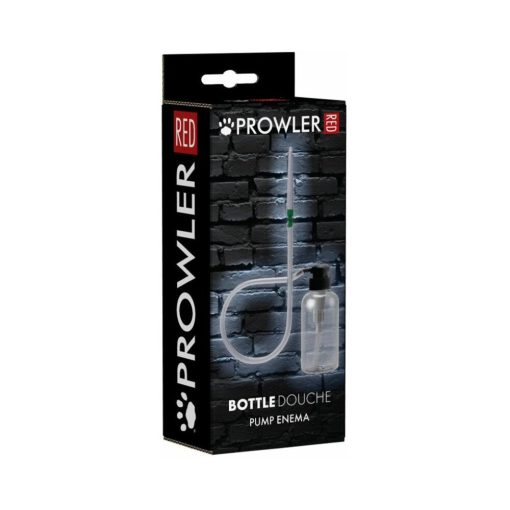 Prowler Red Bottle Douche Pump Enema