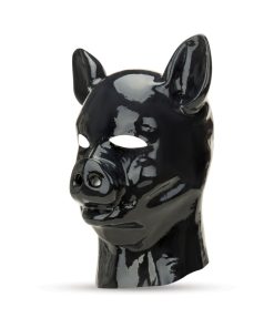 Prowler Red Latex Pig Hood