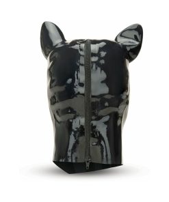 Prowler Red Latex Pig Hood