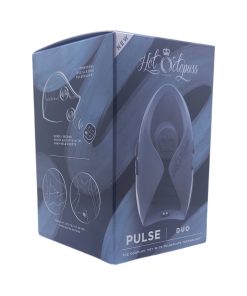 Hot Octopuss Pulse Duo Rechargeable Remote Control Vibrating Stroker Blue