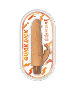 Quick Dick Hit It Vibrating Flexible Dildo