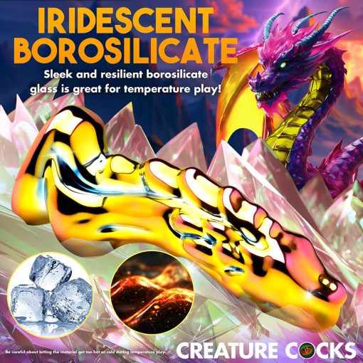 Creature Cocks Dragon Glass Glass Dildo - Image 12