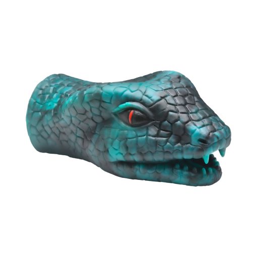 Creature Cocks Serpentine Stroker Silicone Masturbator Green - Image 2