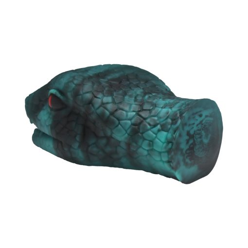 Creature Cocks Serpentine Stroker Silicone Masturbator Green - Image 5