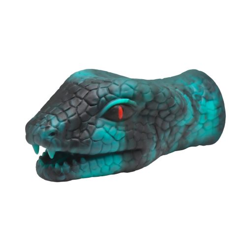 Creature Cocks Serpentine Stroker Silicone Masturbator Green - Image 6