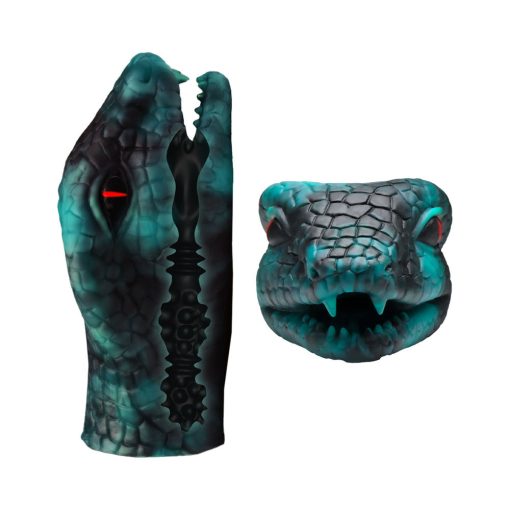 Creature Cocks Serpentine Stroker Silicone Masturbator Green - Image 7