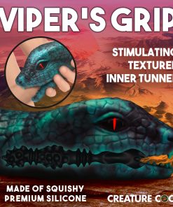 Creature Cocks Serpentine Stroker Silicone Masturbator Green