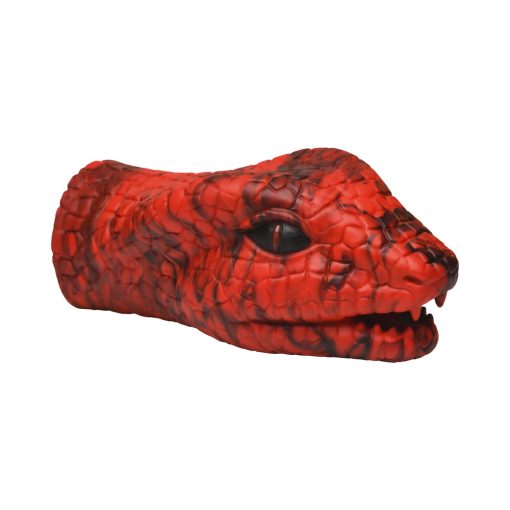 Creature Cocks Serpentine Stroker Silicone Masturbator Red - Image 2