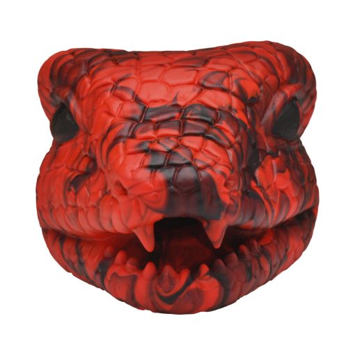 Creature Cocks Serpentine Stroker Silicone Masturbator Red - Image 4