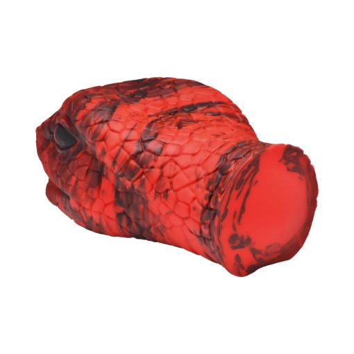 Creature Cocks Serpentine Stroker Silicone Masturbator Red - Image 6
