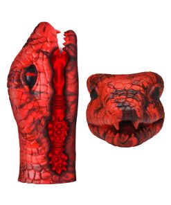 Creature Cocks Serpentine Stroker Silicone Masturbator Red