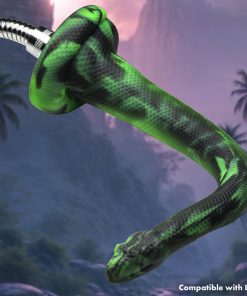 Creature Cocks Spitting Serpent Silicone Enema Snake