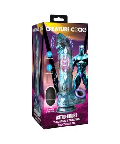 Creature Cocks Astro-Thrust Thrusting & Vibrating Silicone Dildo