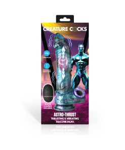 Creature Cocks Astro-Thrust Thrusting & Vibrating Silicone Dildo