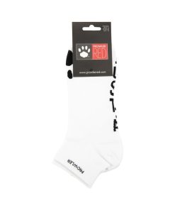 Prowler Red Ankle Sock Just A Hole