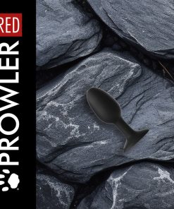 Prowler Red Weighted Butt Plug Black M